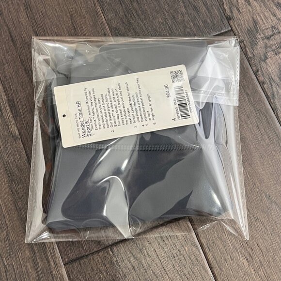 Lululemon NWT Wunder Train High-Rise Short 6" Oil Grey - Picture 9 of 9